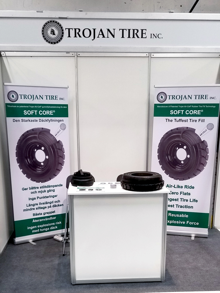 Trojan Tire at Euro Mine Expo 2018